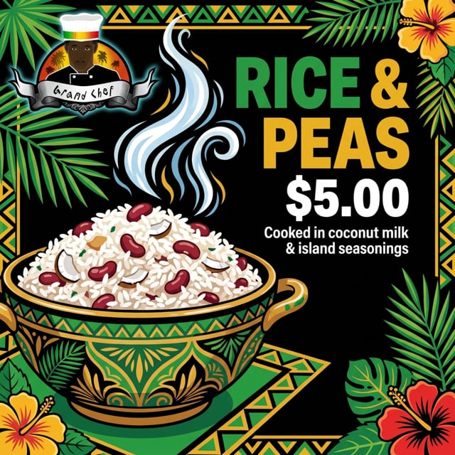 Rice and Peas.