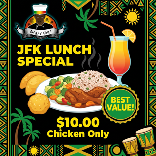 JFK LUNCH SPECIAL (Chicken Only)