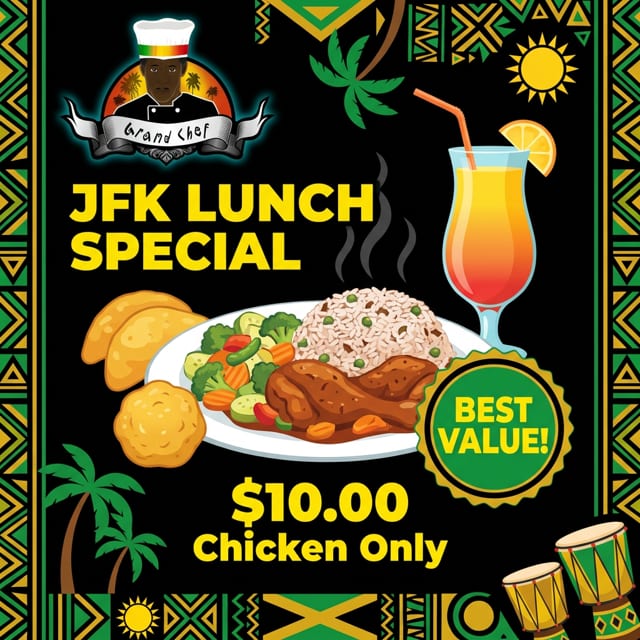 JFK LUNCH SPECIAL (Chicken Only).